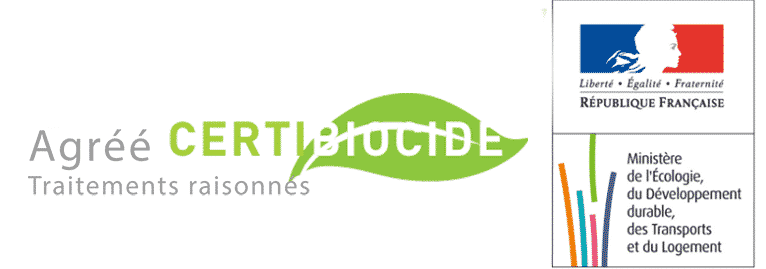 Certification Biocide Désinfectant - Certibiocide Nuisible - République Française