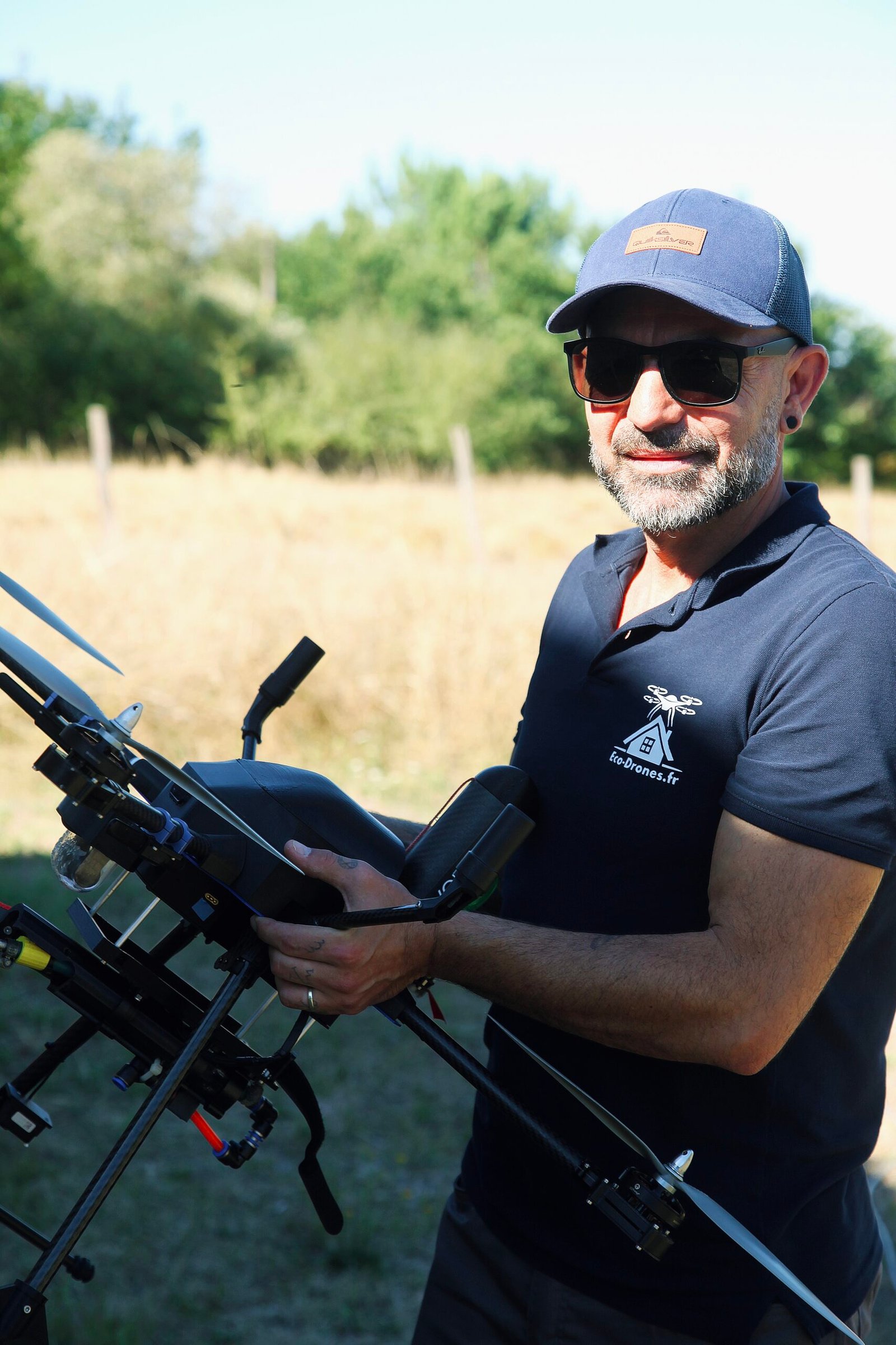 Télépilote Eco Drones en intervention