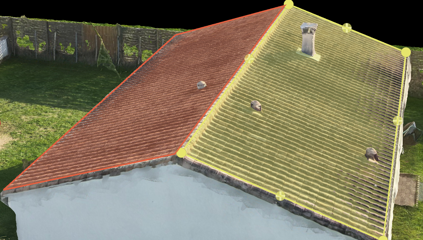 Relevé de toiture par drone sur un ensemble de logements  en Gironde