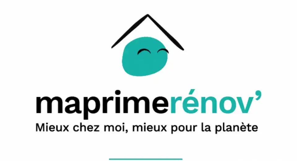 Logo MaPrimeR&eacute;nov', l'aide de l'&Eacute;tat &agrave; la r&eacute;novation &eacute;nerg&eacute;tique