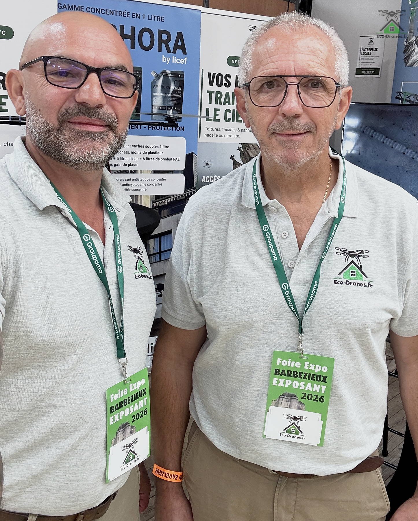 Stand Eco Drones &agrave; la Foire Exposition de Barbezieux 2026